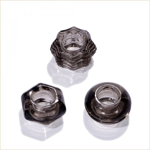 Crystal Chunky Stamina Cock Ring Set